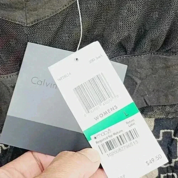 NWT Calvin Klein Jeans Aztec Women's Camisole Size L - Picture 7 of 8